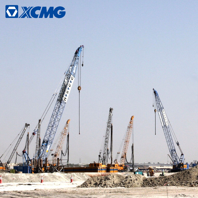 XCMG official 55 ton small crawler crane XGC55 crane crawler machine price